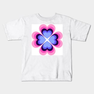 Omni clover heart Kids T-Shirt